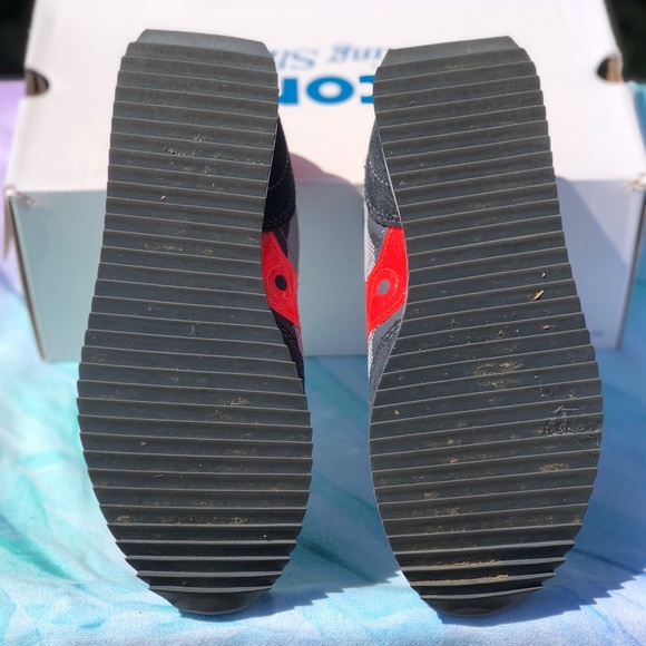 Saucony “Jazz Original” - US Boys 4 - Grey/Dove/Orange - Picture 4 of 6